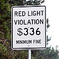 osmwiki:File:Red light fine sign.jpg