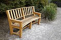 osmwiki:File:RHS Garden Hyde Hall, Essex, England - memorial bench.jpg