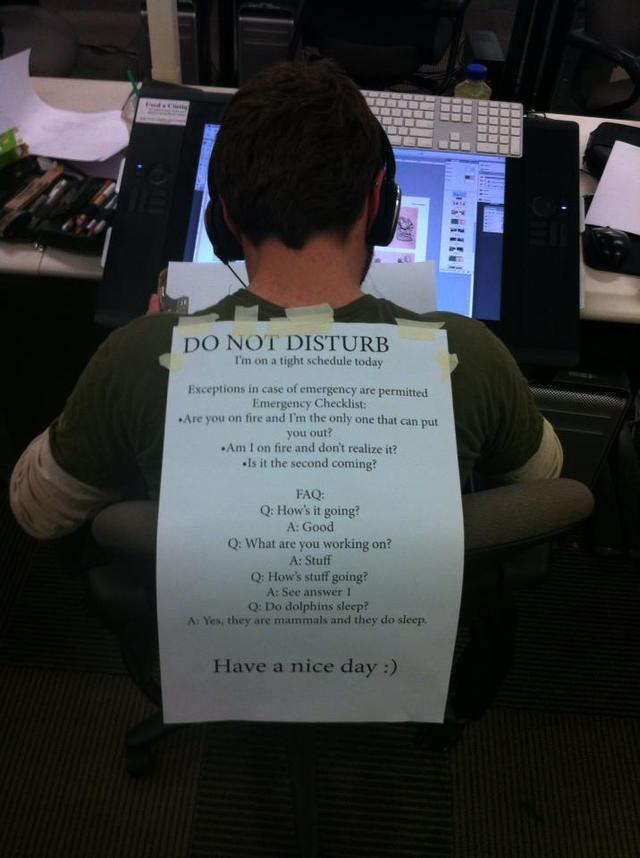 Do NOT Disturb 