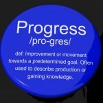 Progress Definition Button