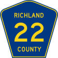 osmwiki:File:Richland County Route 22 ND.svg